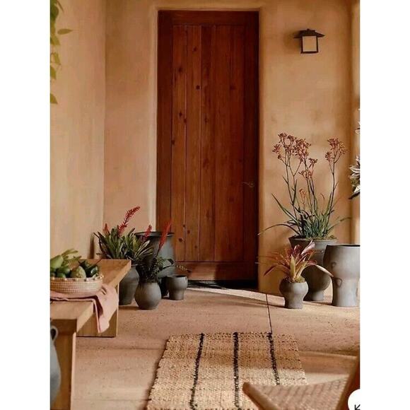 ANTHROPOLOGIE Windowpane Jute Runner - Picture 1 of 8